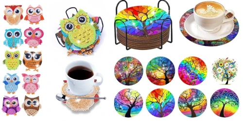  Diamond Painting Untersetzer – Kreativer Glanz für den Alltag